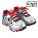 Zapatillas Deportivas con LED Minnie Mouse Plata