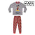 Pijama Infantil Mickey Mouse Gris