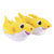 Zapatillas de Estar por Casa 3D Baby Shark Amarillo