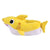 Zapatillas de Estar por Casa 3D Baby Shark Amarillo