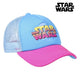 Gorra Deportiva Star Wars Rosa Azul (56 cm)