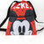 Mochila Saco Infantil Mickey Mouse Rojo (27 x 33 x 1 cm)