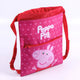 Mochila Saco Infantil Peppa Pig Rosa (27 x 33 x cm)