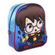 Mochila Infantil 3D Harry Potter Azul (25 x 31 x 10 cm)