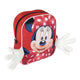 Mochila Escolar Minnie Mouse Rojo (25 x 31 x 1 cm)