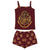 Pijama Infantil Hogwarts Harry Potter Rojo