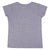 Camiseta de Manga Corta Infantil Minnie Mouse Gris