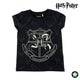 Camiseta de Manga Corta Infantil Harry Potter Gris