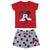 Conjunto de Ropa Minnie Mouse Rojo