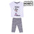 Conjunto de Ropa Minnie Mouse Blanco