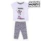 Conjunto de Ropa Minnie Mouse Blanco