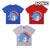 Camiseta de Manga Corta Infantil Sonic Gris