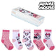 Calcetines Minnie Mouse (5 pares) Multicolor