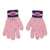 Gorro y Guantes Minnie Mouse Rosa