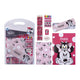 Set de Papelería Minnie Mouse Rosa (16 pcs)