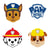 Set de Gomas de Borrar The Paw Patrol (4 pcs)