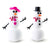 Set de Manualidades Mr And Mrs Snow Bizak 115734