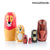 Matryoshka de Madera con Figuras de Animales Funimals InnovaGoods 11 Piezas