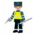 Figura Articulada Pokeeto Guardia Civil Hombre (8,5 x 4 x 12,3 cm)