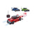 Coche Radio Control Jugatoys Stunt Spray 1:20 3 Unidades (24,5 x 12 x 11,5 cm)