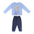 Pijama Infantil Frozen Azul claro