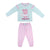 Pijama Infantil Peppa Pig Rosa Turquesa