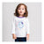 Camiseta de Manga Larga Infantil Peppa Pig Blanco