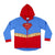 Sudadera con Capucha Niño DC Super Hero Girls Azul