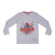 Camiseta de Manga Larga Infantil Lady Bug Gris