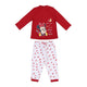 Pijama Infantil Minnie Mouse Rojo