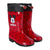 Botas de Agua Infantiles Mickey Mouse Rojo