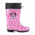 Botas de Agua Infantiles Minnie Mouse Rosa