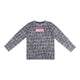 Camiseta de Manga Larga Infantil Marvel Gris