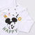 Conjunto de Ropa Mickey Mouse 4 Piezas Blanco (1 mes)