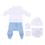 Conjunto de Ropa Disney Azul Blanco 4 Piezas (1 mes)