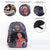 Mochila Escolar Spiderman Negro (32 x 18,5 x 44 cm)