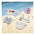 Zuecos de Playa Frozen Lila