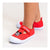 Sandalias Infantiles Mickey Mouse Rojo