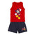 Pijama de Verano Mickey Mouse Rojo