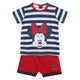 Conjunto de Ropa Minnie Mouse Rojo Azul marino