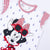 Pijama de Verano Minnie Mouse Rojo Blanco