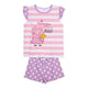 Pijama de Verano Peppa Pig Morado Rosa