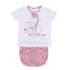 Conjunto de Ropa Looney Tunes Rosa Blanco Bebé