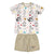 Conjunto de Ropa Looney Tunes Ocre