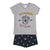 Pijama Infantil Harry Potter Gris