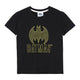 Camiseta de Manga Corta Infantil Batman Negro