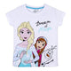 Camiseta de Manga Corta Infantil Frozen Blanco