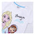 Camiseta de Manga Corta Infantil Frozen Blanco