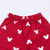 Pijama de Verano Mickey Mouse Rojo Gris