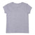 Camiseta de Manga Corta Infantil Stitch Gris